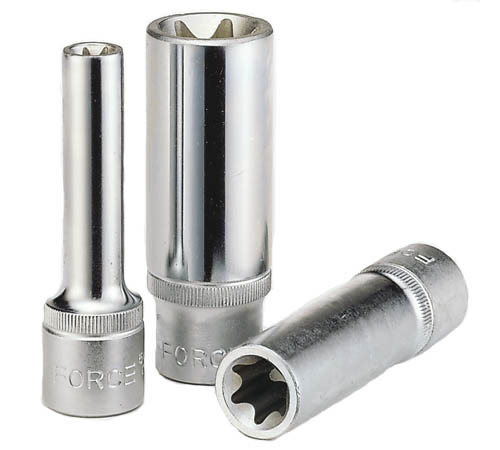 Головка Е-профіль FORCE 5366314 3/8" Е-профіль (Torx) глибока E14, L=63 мм