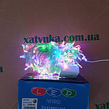 Новорічна світлодіодна гірлянда 500LED 32м мультиколор, фото 3