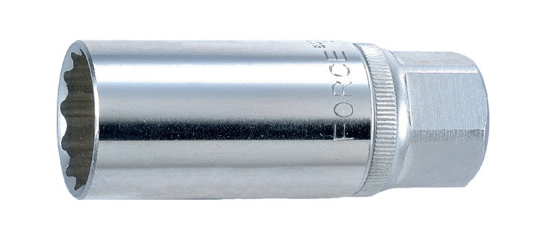 Головка свічкова магнітна FORCE 807325014M 3/8" подовжена 14 мм, L=250 мм