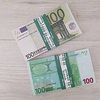 Деньги сувенирные 100 евро