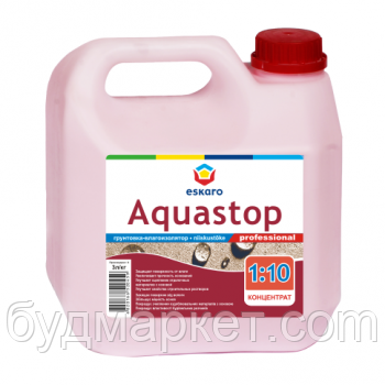 Грунт-вологоізолятори (концентрат 1:10) ESKARO Aquastop Professional 3 л