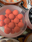 Бойли (насадкові, порошать) POP UPS -""Полуниця"-"Strawberry", (10 мм), фото 3