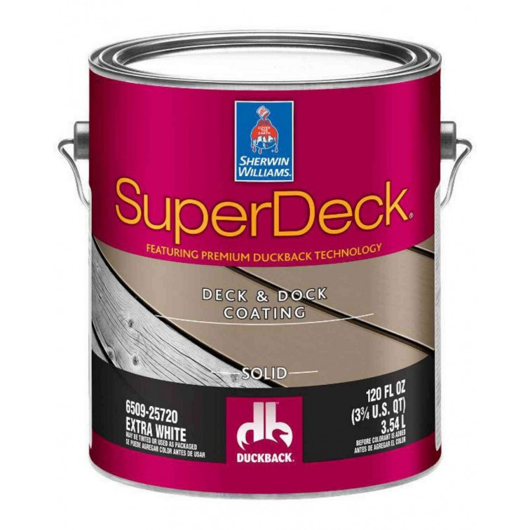 SuperDeck Exterior Deck & Dock Elastomeric Coating - акриловое водонепроницаемое покрытие. Sherwin-Williams - фото 1 - id-p1400956741
