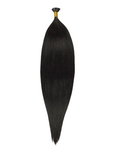 Волосся на капсулах 60 см. Колір #02 Натуральний брюнет, фото 1