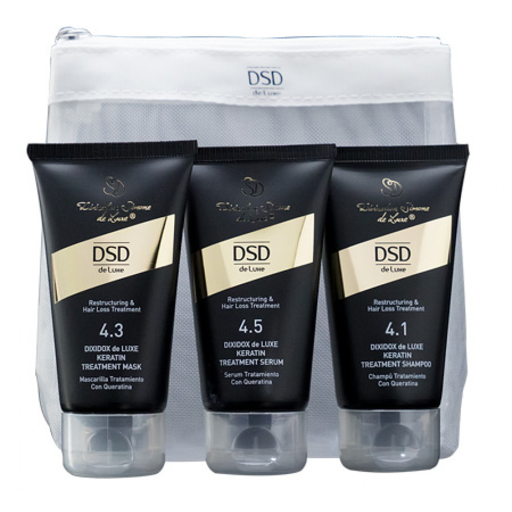 Дорожній набір DSD de Luxe Dixidox Double-Effect Products Travel Set (50+50+50 мл)