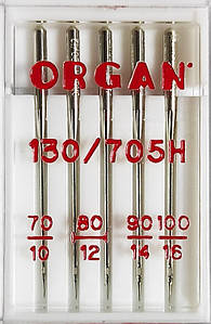 Голки універсальні Organ асорті №70-100