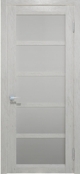 Міжкімнатні двері шпоновані дубом "Status Doors" колекція CITY модель Дукат ПО біла