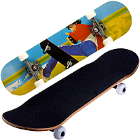 Скейтборд трюковий дерев'яний 835 з канадського клена з 9 шарів Cool