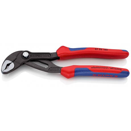 Високотехнологічні сантехнічні кліщі Cobra KNIPEX 87 02 180 (Німеччина)