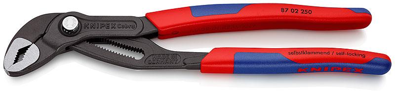 Високотехнологічні сантехнічні кліщі Cobra KNIPEX 87 02 250 (Німеччина)