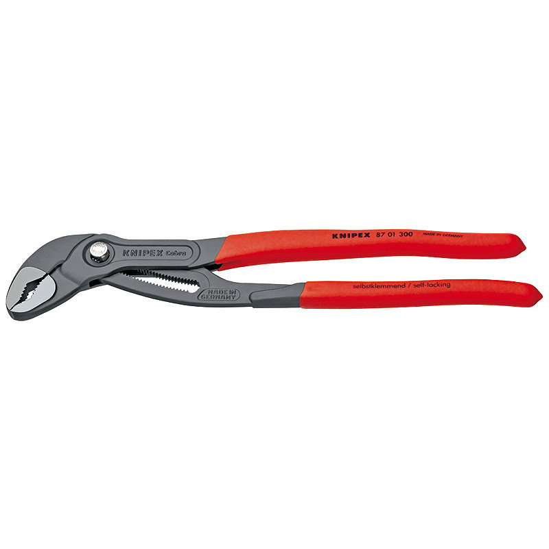 Високотехнологічні сантехнічні кліщі Cobra® KNIPEX 87 01 300 (Німеччина)