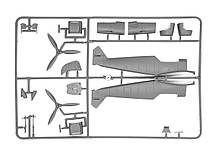 BF 109F-4 збірна модель німецького бомбардувальника в масштабі 1/48. ICM 48103, фото 2