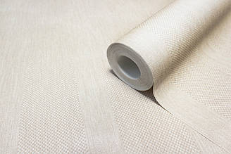 Шпалери під тканину, Бежеві шпалери Vinil LS Оксфорд СШТ 2-1443 (1,06х10,05 м)