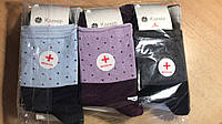 Шкарпетки жіночі медичні (без гумки) "Клевер" Розмір 36-41 1пара. літо.