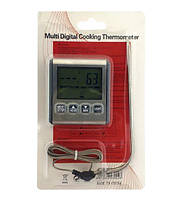 Цифровой термометр с выносным датчиком серый Multi Digital Cooking