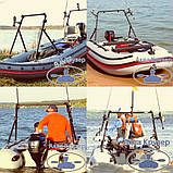 Опорна стійка Borika FASTEN Stp050 з двома замками FMr132 і чотирма точками кріплення, фото 2