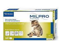 Мілпро 4 мг/10 мг для кошенят до 2 кг - №1