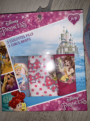 Трусики для дівчаток оптом Princess, Disney, 2/3-6/8 рр, фото 2