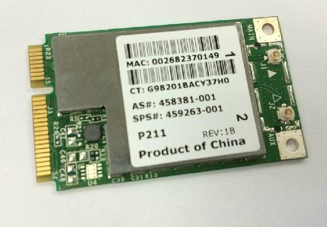 Wi-fi модуль FullSize Для HP! Broadcom BCM94312MCG BRCM1028 802.11 b, g, 54Mbps #