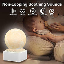 Генератор білого шуму для релаксації сну для новонароджених дітей і дорослих з таймером і звуковий кондиціонер, фото 3