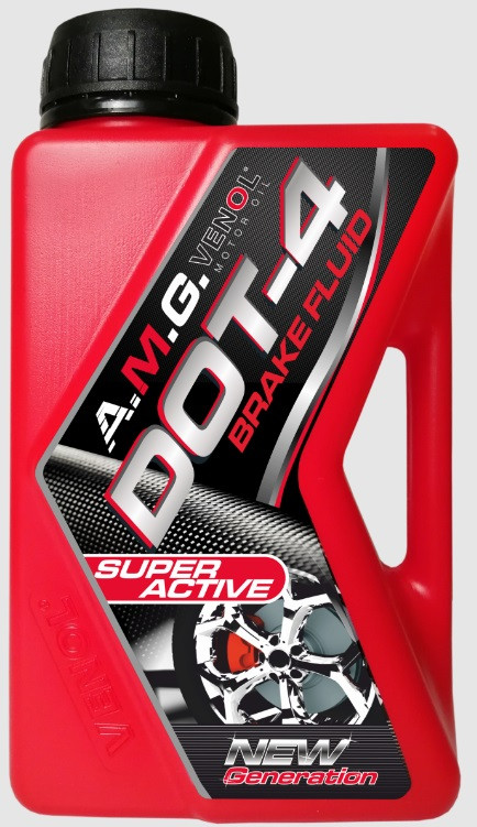 Гальмівна рідина ДОТ-4 VENOL 1 л, фото 1
