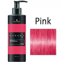 Тонуюча бондінг-маска для волосся Schwarzkopf Chroma ID Bonding Color Mask PINK Рожева 280 мл