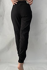 Жіночі літні штани, No 123 ЛЕН чорний, фото 2