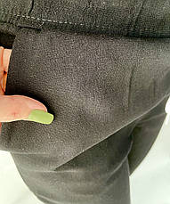Жіночі літні штани, No 123 ЛЕН чорний, фото 2