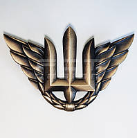Беретный знак військово-повітряних сил України/ Кокарда повітряних сил металева