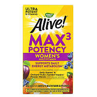 Мультивитаминный комплекс для женщин Nature's Way "Alive! Max3 Daily Women's Multivitamin" (90 таблеток)