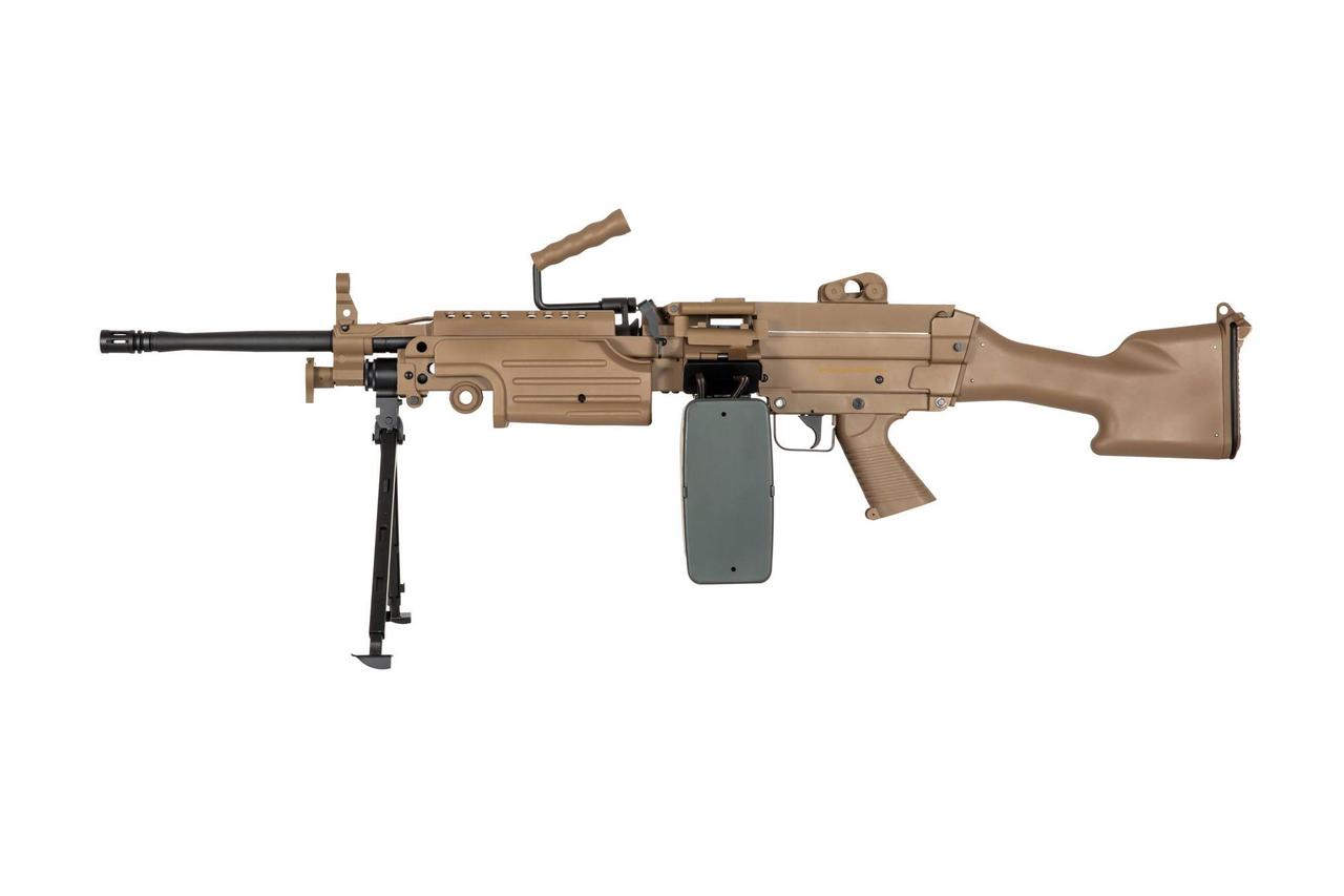 Кулемет SA-249 MK2 CORE™ - tan [Specna Arms] (для страйкболу)
