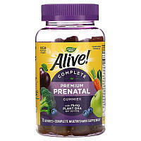 Витаминный комплекс для беременных Nature's Way "Alive! Prenatal Gummy Vitamins" (75 жевательных конфет)