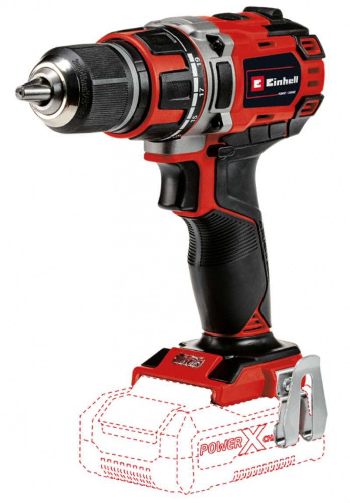 Шуруповерт безщітковий Einhell TE-CD 18/50 Li BL New Solo, фото 1