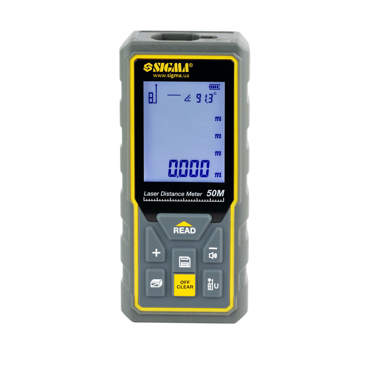 Далекомір лазерний 50м SIGMA (3727411)