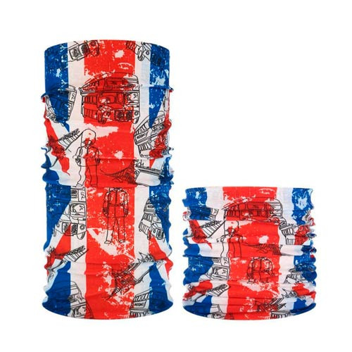 Баф бандана-трансформер, шарф з мікрофібри, 9 Лондон, фото 1