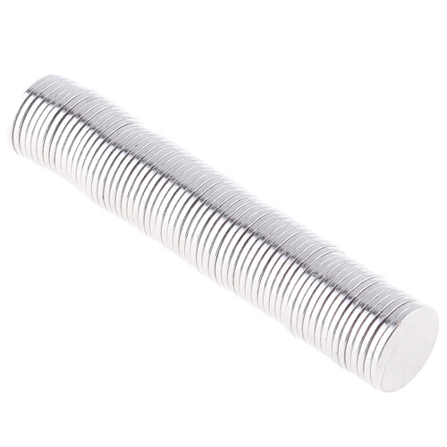 Магніти неодимові сильні 10х1мм N35 100шт, фото 1