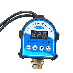 Реле тиску, цифровий регулятор із захистом від сухого ходу, 10бар, WPC-10