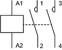 Модульний контактор MK-N 2P 16A 2NO 220V, фото 6