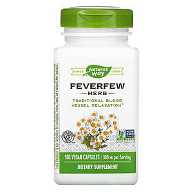 Піжма Nature's Way "Feverfew Herb" 380 мг (180 капсул)