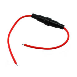 Тримач запобіжника 5х20мм 10шт, кріплення провід