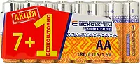 Батарейка лужна AА.LR6 АКЦІЯ (shrink 7+1)