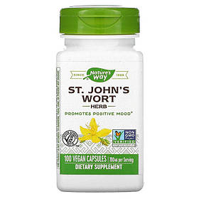 Зверобой Nature's Way "St. John's Wort Herb" 350 мг (100 капсул)