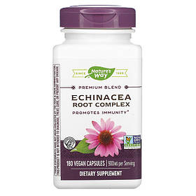 Екстракт кореня ехінацеї Nature's Way "Echinacea Root Complex" 450 мг (180 капсул)