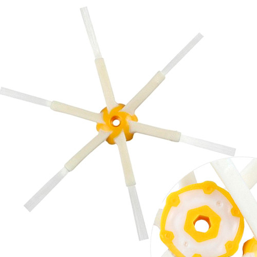 Щітка бічна для роботів пилососів iRobot Roomba 500 600 700, 6 лопатей, фото 1