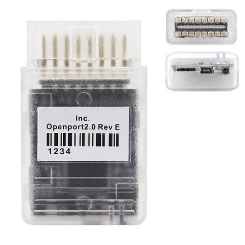 Tactrix OpenPort 2.0 J2534 програматор ЕБК ECU автомобілів, фото 1