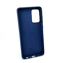 Чохол для Samsung Galaxy A72, A725 4G накладка на бампер протиударний Full Soft Case силікон синій, фото 6