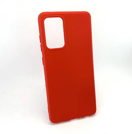 Чохол для Samsung Galaxy A72, A725 4G накладка на бампер протиударний Full Soft Case силікон червоний, фото 1