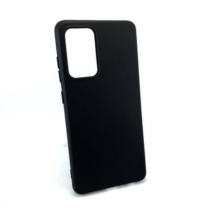 Чохол для Samsung Galaxy A72, A725 4G накладка на бампер протиударний Full Soft Case чорний силікон, фото 1