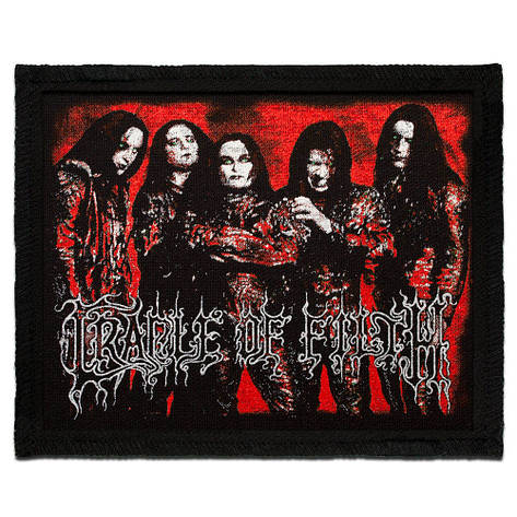 Нашивка катана CRADLE OF FILTH група, фото 2