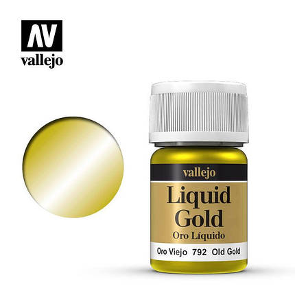 Vallejo Liquid Gold, фото 2